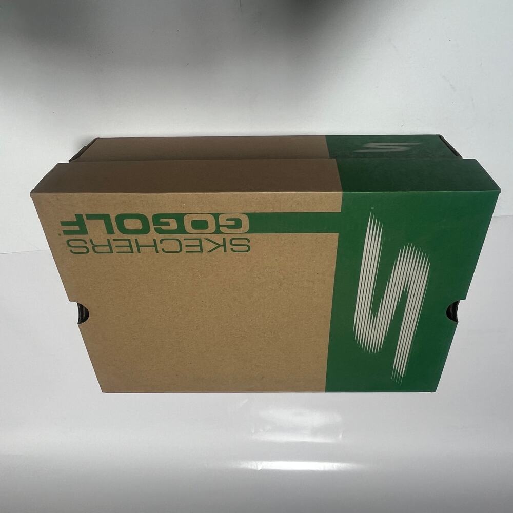 NEW Skechers Men's "Go Golf" White / Grey Waterproof Golf Shoes Orig Box SZ 8.5 - Picture 4 of 5